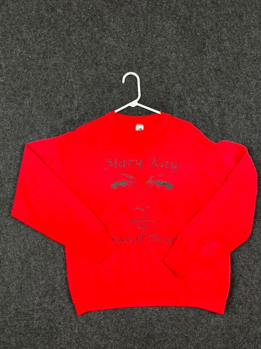 Vintage 1994 Mary Kay State Retreat Red Sweatshirt USA Women's XL